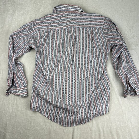 Neiman Marcus Exclusive Men’s Shirt Size Medium Tailored USA Long Sleeve Button - Picture 8 of 8